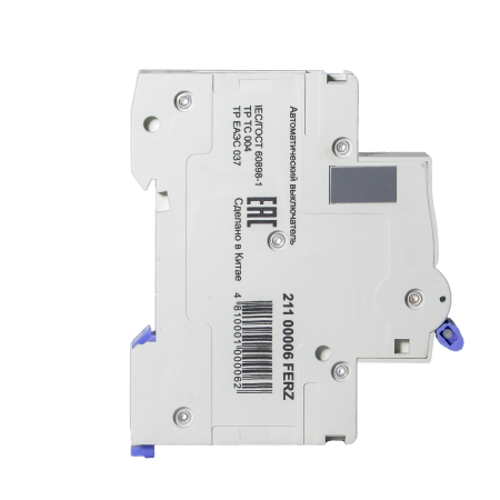 FMB-B 6kA 1P 10 х-ка B Автоматический выключатель